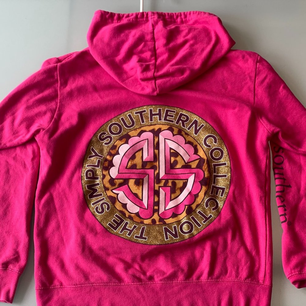 Simply Southern pink hoodie